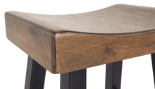 Load image into Gallery viewer, Glosco - Medium Brown/Dark Brown - Stool (2/CN)