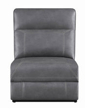 Load image into Gallery viewer, Albany Motion Collection - Grey - Armless Power2 Recliner