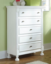 Load image into Gallery viewer, Kaslyn - White - 6 Pc. - Dresser, Mirror, Chest, Twin Panel Bed