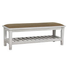 Load image into Gallery viewer, Franco Collection - Brown - Franco Bench Brown And Antique White