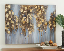 Load image into Gallery viewer, Donier - Blue/Gold Finish - Wall Art