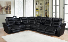 Load image into Gallery viewer, Black - 7 Pc Power2 Sectional