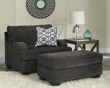 Load image into Gallery viewer, Charenton - Charcoal - 5 Pc. - Sofa, Loveseat, Chair and a Half, Ottoman, Ottoman with Storage