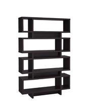 Load image into Gallery viewer, Home Office : Bookcases - 4-tier Open Back Bookcase Cappuccino