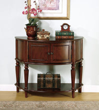 Load image into Gallery viewer, Console Table With Curved Front Brown