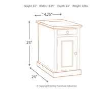 Load image into Gallery viewer, Laflorn - Sable - Chair Side End Table