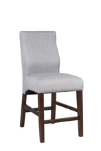 Load image into Gallery viewer, Everyday Dining: Stools - Grey - Lampton Upholstered Counter Height Stools Grey And Cappuccino (Set of 2)