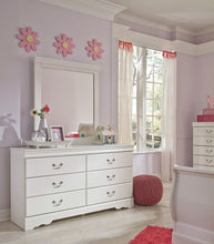 Load image into Gallery viewer, Anarasia - White - Dresser, Mirror