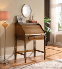 Load image into Gallery viewer, Rudd Collection - Rudd 4-drawer Secretary Desk Warm Honey