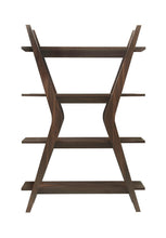 Load image into Gallery viewer, Home Office : Bookcases - 4-tier Bookcase Dark Walnut