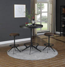 Load image into Gallery viewer, Two Tone Brown - Backless Upholstered Bar Stools Two-tone Brown (Set of 2)