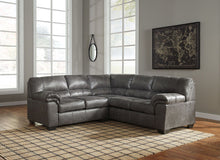 Load image into Gallery viewer, Bladen - Slate - 5 Pc. - Left Arm Facing Loveseat, Right Arm Facing Sofa Sectional, Kelton Cocktail Table with Stools, 2 End Tables