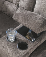 Load image into Gallery viewer, Acieona - Slate - DBL Rec Loveseat w/Console