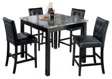 Load image into Gallery viewer, Maysville - Black - Square Counter TBL Set (5/CN)