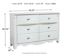 Load image into Gallery viewer, Exquisite - White - Dresser