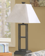 Load image into Gallery viewer, Deidra - Black - Metal Table Lamp (2/CN)