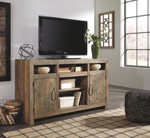 Load image into Gallery viewer, Sommerford - Brown - LG TV Stand w/Fireplace Option