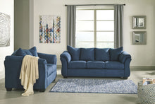 Load image into Gallery viewer, Darcy - Blue - Loveseat