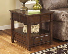 Load image into Gallery viewer, Gately - Medium Brown - Rectangular End Table