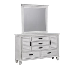 Load image into Gallery viewer, Franco Collection - Franco Rectangular Mirror Antique White