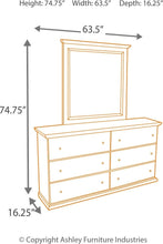 Load image into Gallery viewer, Bostwick Shoals - White - 3 Pc. - Dresser, Mirror, Queen Panel Headboard