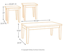 Load image into Gallery viewer, Theo - Warm Brown - Occasional Table Set (3/CN)