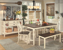 Load image into Gallery viewer, Whitesburg - Brown/Cottage White - Dining Room Side Chair (2/CN)