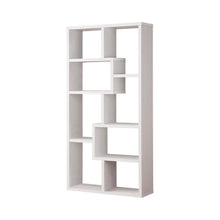 Load image into Gallery viewer, Home Office : Bookcases - 10-shelf Bookcase White