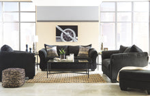 Load image into Gallery viewer, Darcy - Blue - 3 Pc. - Sofa, Loveseat, Madanere Table Set