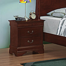 Load image into Gallery viewer, Louis Philippe Collection - Louis Philippe Red Brown Two-drawer Nightstand