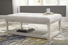 Load image into Gallery viewer, Traemore - Linen - 5 Pc. - Sofa, Loveseat, Shawnalore Ottoman Cocktail Table, 2 End Tables