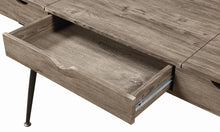 Load image into Gallery viewer, Raine Collection - Raine 1-drawer Writing Desk Rustic Driftwood