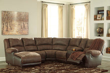 Load image into Gallery viewer, Nantahala - Slate - Left Arm Facing Zero Wall Recliner, Wedge, Armless Chair, Right Arm Facing Corner Chaise Sectional