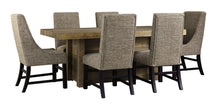 Load image into Gallery viewer, Sommerford - Brown - 7 Pc. - Rectangular Dining Room Table, 6 Upholstered Side Chairs