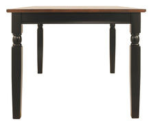 Load image into Gallery viewer, Owingsville - Black/Brown - Rectangular Dining Room Table