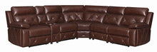 Load image into Gallery viewer, Chester Motion Collection - Chocolate - Chester 6-piece Power^2 Sectional Chocolate