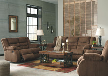 Load image into Gallery viewer, Tulen - Chocolate - 3 Pc. - Reclining Sofa, Reclining Loveseat, Rocker Recliner