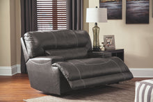 Load image into Gallery viewer, McCaskill - Gray - 3 Pc. - 2 Seat Reclining Power Sofa, Double Reclining Power Loveseat with Console, Wide Seat Power Recliner