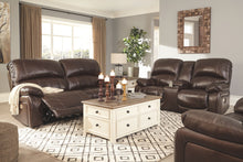 Load image into Gallery viewer, Hallstrung - Chocolate - PWR REC Loveseat/CON/ADJ HDRST