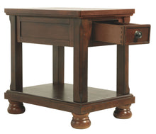 Load image into Gallery viewer, Porter - Rustic Brown - Chair Side End Table