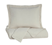 Load image into Gallery viewer, Raleda - Buff - Queen Coverlet Set