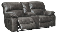 Load image into Gallery viewer, Dunwell - Steel - PWR REC Loveseat/CON/ADJ HDRST