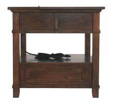 Load image into Gallery viewer, Gately - Medium Brown - Rectangular End Table