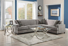 Load image into Gallery viewer, Tess Sectional - Grey - Tess L-shape Sleeper Sectional Grey