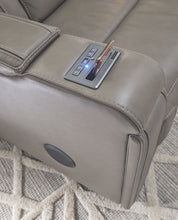 Load image into Gallery viewer, Boerna - Gray - PWR Recliner/ADJ Headrest