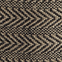 Load image into Gallery viewer, Chevron - Natural/Black - Pouf
