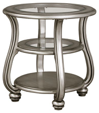 Load image into Gallery viewer, Coralayne - Silver Finish - Round End Table