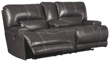 Load image into Gallery viewer, McCaskill - Gray - DBL REC PWR Loveseat w/Console