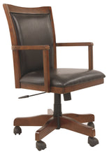 Load image into Gallery viewer, Hamlyn - Medium Brown - Home Office Swivel Desk Chair