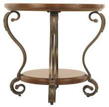 Load image into Gallery viewer, Nestor - Medium Brown - Round End Table